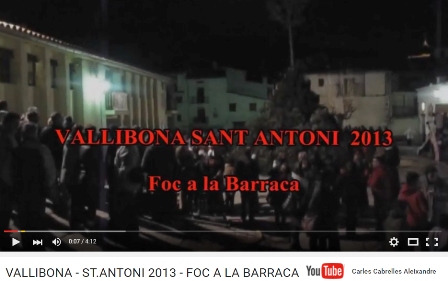 Sant Antoni 2013 Vallibona