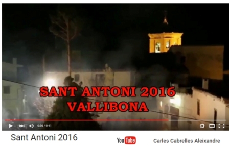 Sant Antoni 2016 Vallibona
